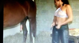 Gizli hayvanlı porno horse zoo porno at kadını sikiyor			