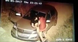 Güvenlik kameralarına Arabada sikişirken yakalanan çiftler					