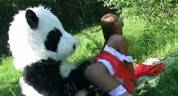panda fuck,kostümlü outdoor teen video					